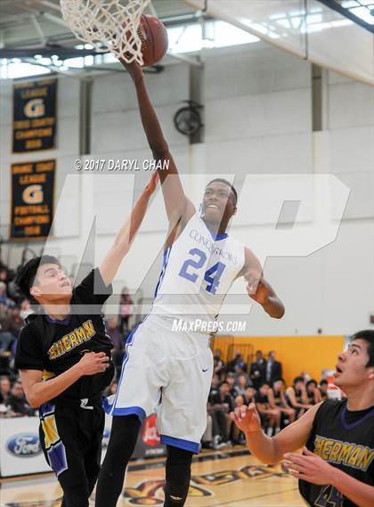 Thumbnail 2 in Desert Christian Academy vs Sherman Indian (CIF-SS D5A Final) photogallery.
