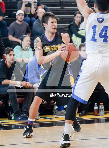 Thumbnail 2 in Desert Christian Academy vs Sherman Indian (CIF-SS D5A Final) photogallery.