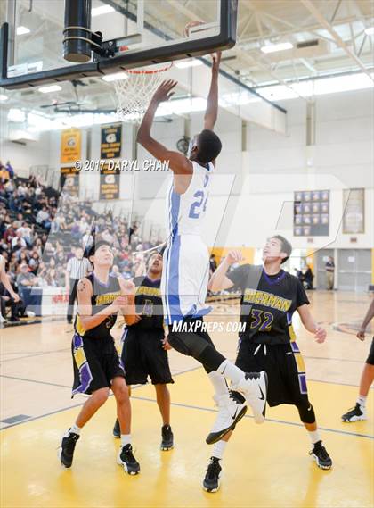 Thumbnail 3 in Desert Christian Academy vs Sherman Indian (CIF-SS D5A Final) photogallery.