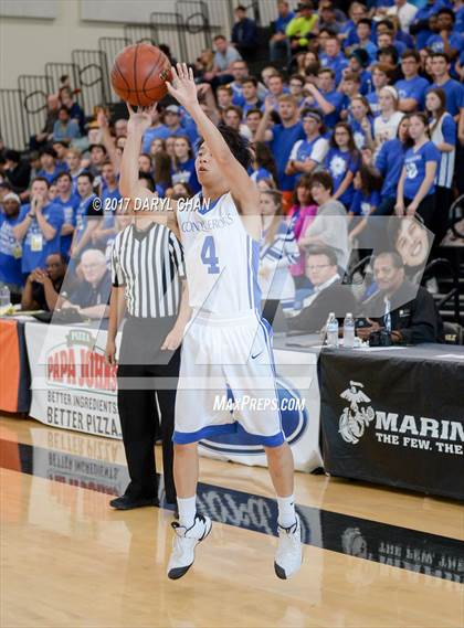 Thumbnail 2 in Desert Christian Academy vs Sherman Indian (CIF-SS D5A Final) photogallery.