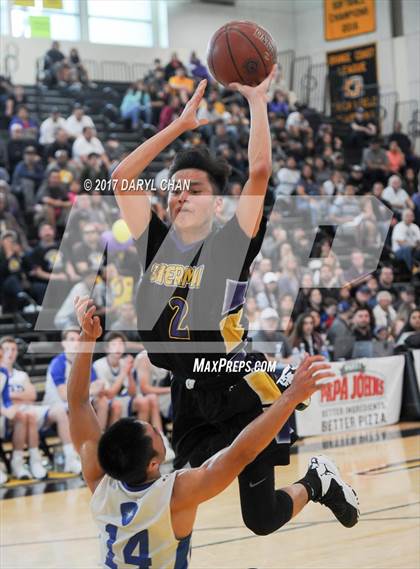 Thumbnail 3 in Desert Christian Academy vs Sherman Indian (CIF-SS D5A Final) photogallery.