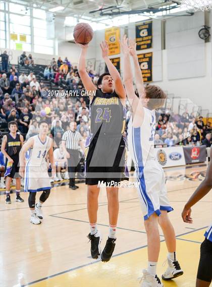 Thumbnail 2 in Desert Christian Academy vs Sherman Indian (CIF-SS D5A Final) photogallery.