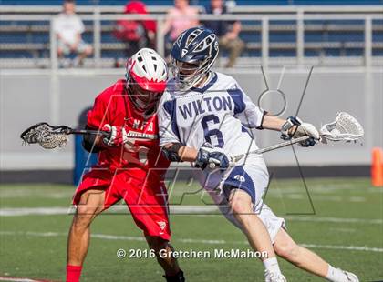 Thumbnail 2 in Norwich Free Academy @ Wilton (CIAC Class L 1st Round) photogallery.