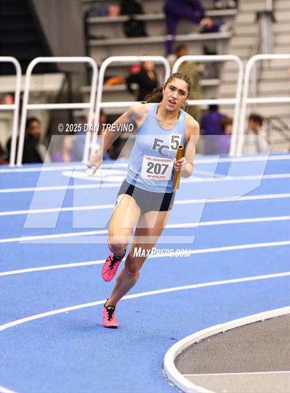 Thumbnail 3 in VHSL Indoor Track State Championships (4x200 - Class 5 & 6) photogallery.