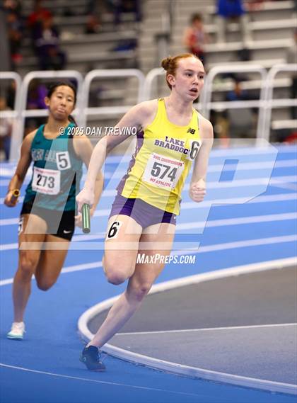 Thumbnail 2 in VHSL Indoor Track State Championships (4x200 - Class 5 & 6) photogallery.