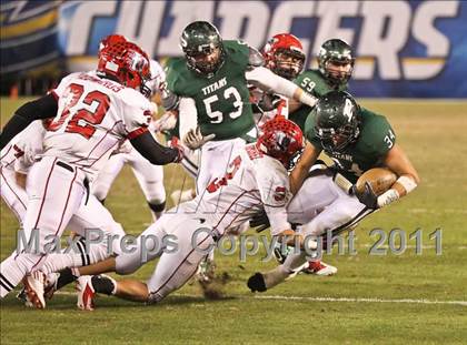 Thumbnail 3 in Poway vs. Vista (CIF SS D1 Final) photogallery.