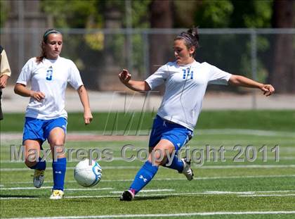 Thumbnail 3 in Faith Christian vs. Millennium (CIF SJS D7 Final) photogallery.