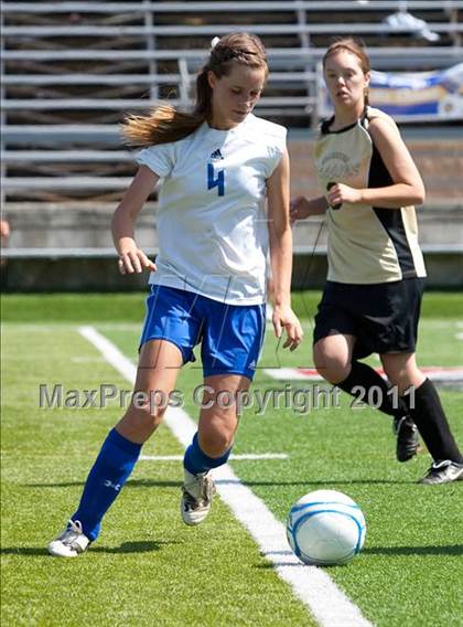 Thumbnail 2 in Faith Christian vs. Millennium (CIF SJS D7 Final) photogallery.
