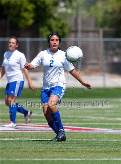 Thumbnail 3 in Faith Christian vs. Millennium (CIF SJS D7 Final) photogallery.