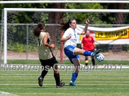 Thumbnail 3 in Faith Christian vs. Millennium (CIF SJS D7 Final) photogallery.
