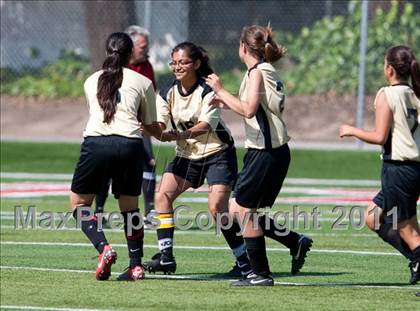 Thumbnail 2 in Faith Christian vs. Millennium (CIF SJS D7 Final) photogallery.