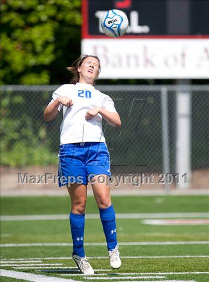 Thumbnail 3 in Faith Christian vs. Millennium (CIF SJS D7 Final) photogallery.