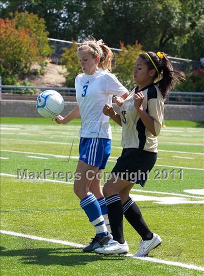 Thumbnail 3 in Faith Christian vs. Millennium (CIF SJS D7 Final) photogallery.