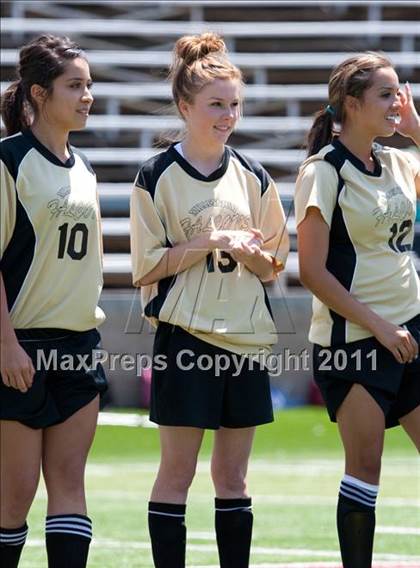 Thumbnail 2 in Faith Christian vs. Millennium (CIF SJS D7 Final) photogallery.