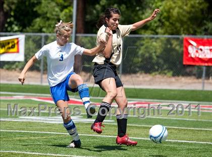 Thumbnail 2 in Faith Christian vs. Millennium (CIF SJS D7 Final) photogallery.