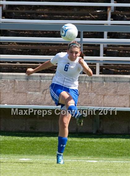 Thumbnail 3 in Faith Christian vs. Millennium (CIF SJS D7 Final) photogallery.