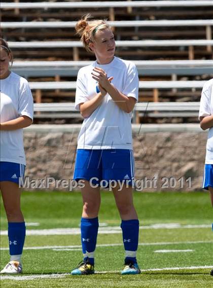 Thumbnail 2 in Faith Christian vs. Millennium (CIF SJS D7 Final) photogallery.