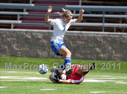 Thumbnail 3 in Faith Christian vs. Millennium (CIF SJS D7 Final) photogallery.