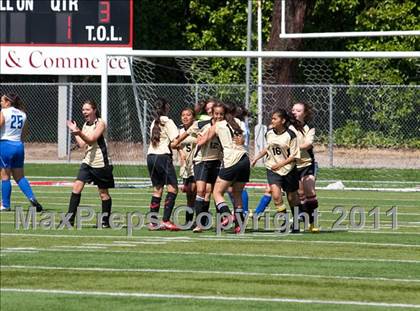 Thumbnail 3 in Faith Christian vs. Millennium (CIF SJS D7 Final) photogallery.