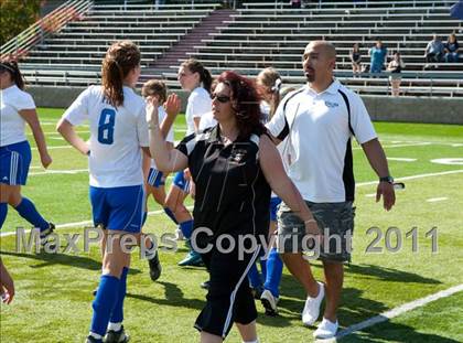 Thumbnail 2 in Faith Christian vs. Millennium (CIF SJS D7 Final) photogallery.