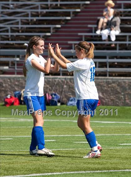 Thumbnail 2 in Faith Christian vs. Millennium (CIF SJS D7 Final) photogallery.