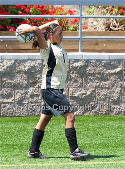 Thumbnail 2 in Faith Christian vs. Millennium (CIF SJS D7 Final) photogallery.