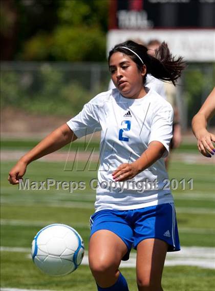 Thumbnail 2 in Faith Christian vs. Millennium (CIF SJS D7 Final) photogallery.
