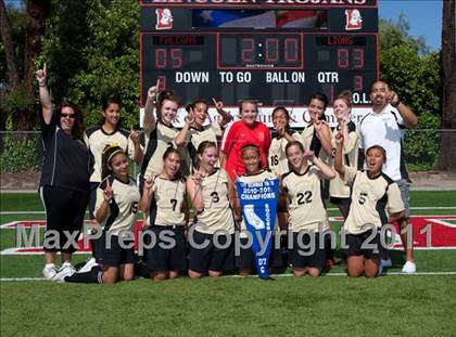 Thumbnail 3 in Faith Christian vs. Millennium (CIF SJS D7 Final) photogallery.
