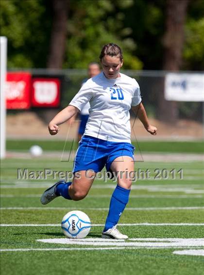 Thumbnail 2 in Faith Christian vs. Millennium (CIF SJS D7 Final) photogallery.
