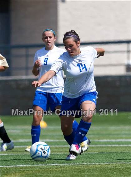 Thumbnail 2 in Faith Christian vs. Millennium (CIF SJS D7 Final) photogallery.