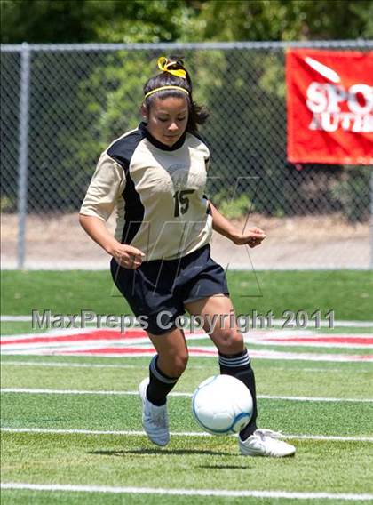 Thumbnail 3 in Faith Christian vs. Millennium (CIF SJS D7 Final) photogallery.