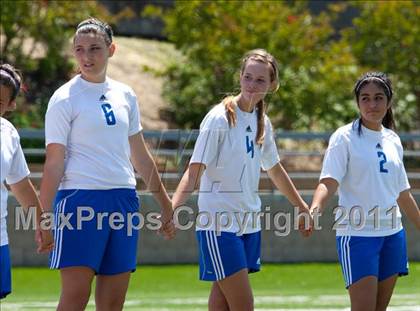 Thumbnail 3 in Faith Christian vs. Millennium (CIF SJS D7 Final) photogallery.