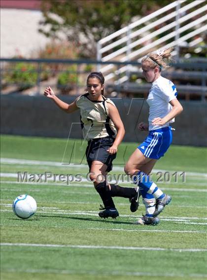 Thumbnail 3 in Faith Christian vs. Millennium (CIF SJS D7 Final) photogallery.