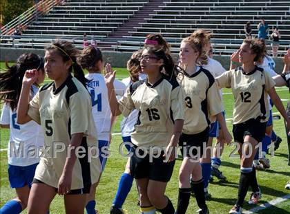 Thumbnail 3 in Faith Christian vs. Millennium (CIF SJS D7 Final) photogallery.