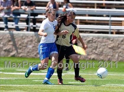 Thumbnail 3 in Faith Christian vs. Millennium (CIF SJS D7 Final) photogallery.