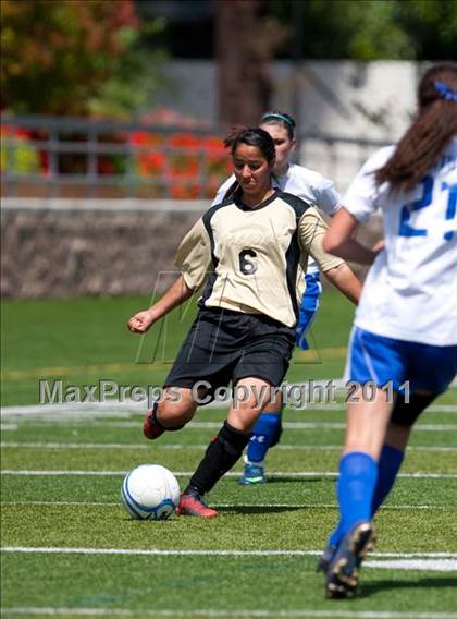 Thumbnail 1 in Faith Christian vs. Millennium (CIF SJS D7 Final) photogallery.