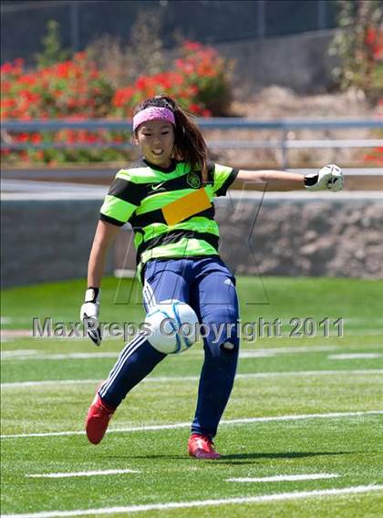 Thumbnail 3 in Faith Christian vs. Millennium (CIF SJS D7 Final) photogallery.
