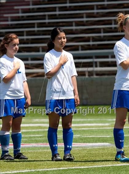 Thumbnail 2 in Faith Christian vs. Millennium (CIF SJS D7 Final) photogallery.