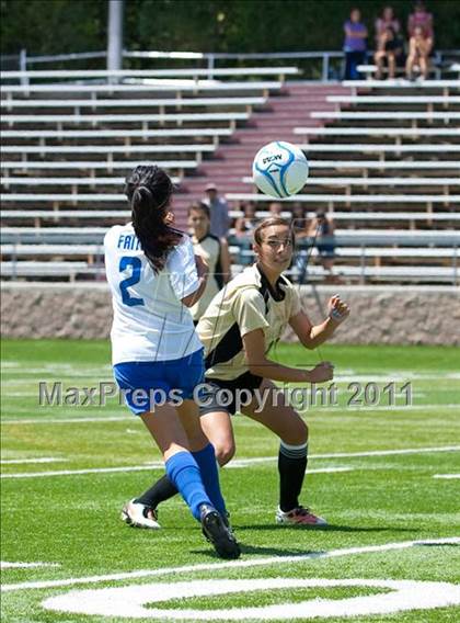Thumbnail 2 in Faith Christian vs. Millennium (CIF SJS D7 Final) photogallery.