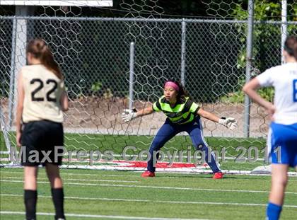 Thumbnail 3 in Faith Christian vs. Millennium (CIF SJS D7 Final) photogallery.