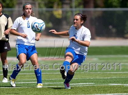 Thumbnail 2 in Faith Christian vs. Millennium (CIF SJS D7 Final) photogallery.