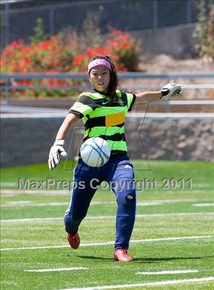 Thumbnail 2 in Faith Christian vs. Millennium (CIF SJS D7 Final) photogallery.
