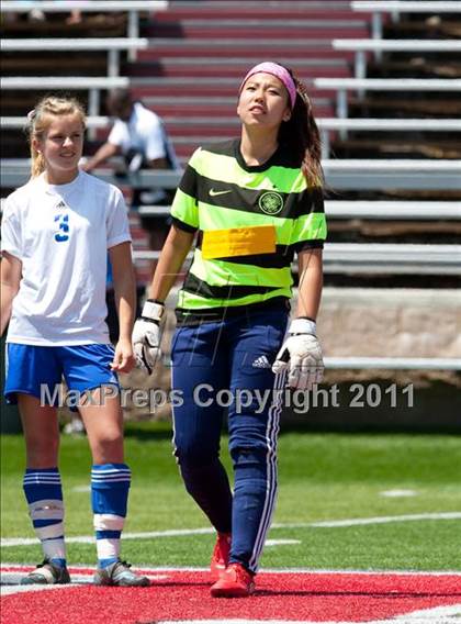 Thumbnail 2 in Faith Christian vs. Millennium (CIF SJS D7 Final) photogallery.