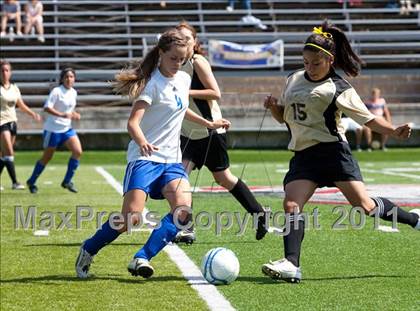 Thumbnail 3 in Faith Christian vs. Millennium (CIF SJS D7 Final) photogallery.