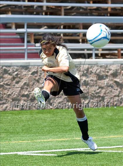 Thumbnail 3 in Faith Christian vs. Millennium (CIF SJS D7 Final) photogallery.
