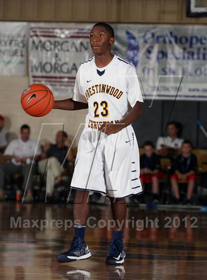 Thumbnail 1 in Prestonwood Christian vs. Southwind (City Of Palms Classic) photogallery.
