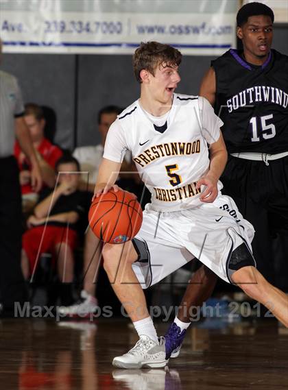 Thumbnail 3 in Prestonwood Christian vs. Southwind (City Of Palms Classic) photogallery.