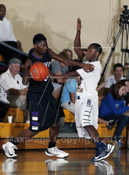 Thumbnail 3 in Prestonwood Christian vs. Southwind (City Of Palms Classic) photogallery.