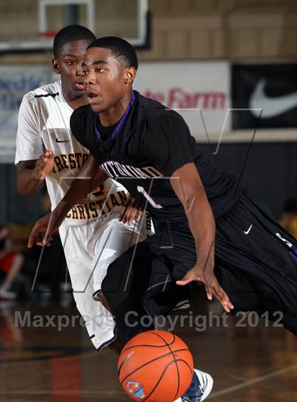 Thumbnail 2 in Prestonwood Christian vs. Southwind (City Of Palms Classic) photogallery.