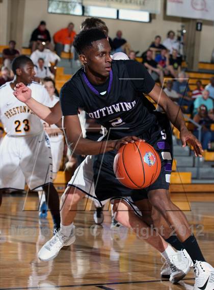 Thumbnail 3 in Prestonwood Christian vs. Southwind (City Of Palms Classic) photogallery.